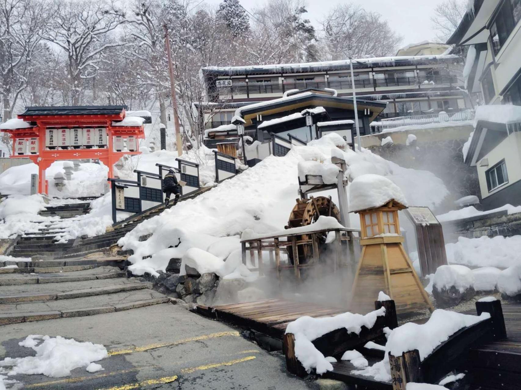 Snowfall Meteor 飛雪流星 Kaminoyama Luaran gambar